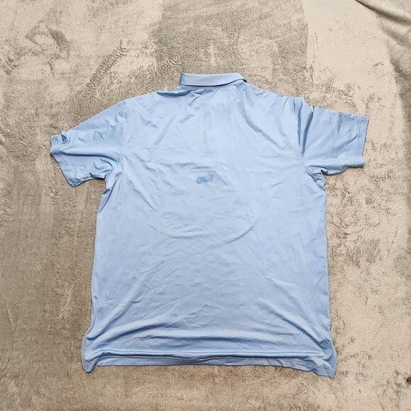 PETER MILLAR Men's Summer Comfort Polo Shirt Blue Size XL - Picture 2 of 10